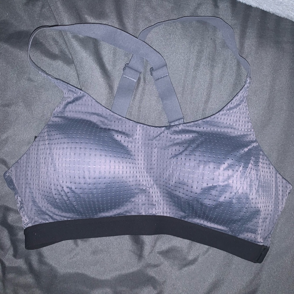 Blue sports bra from Victoria secrets